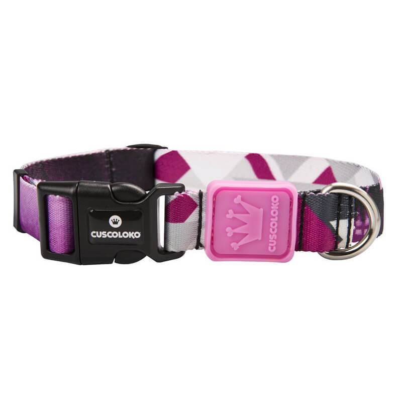 Coleira para Cachorros William Piuí Pink