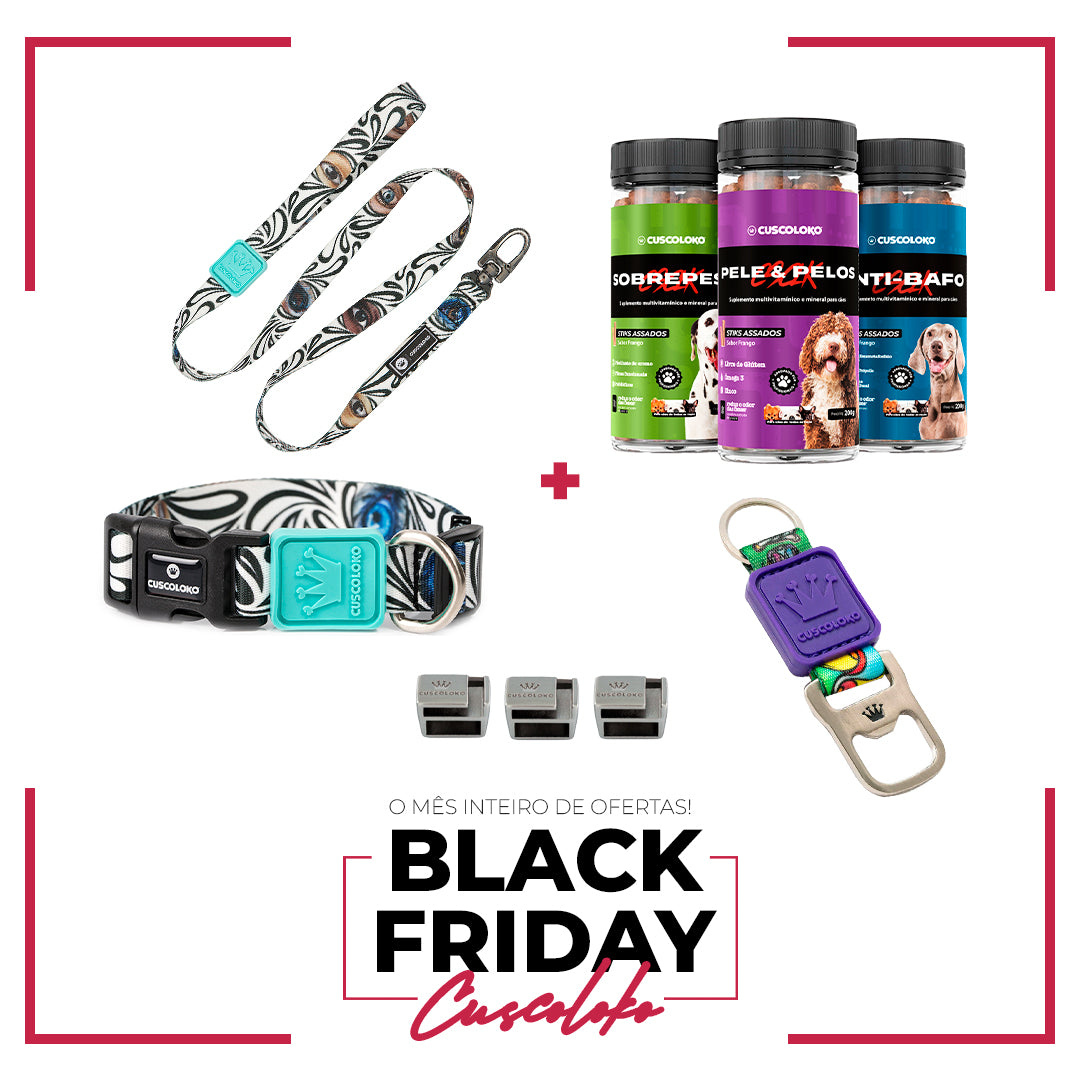 Dog Rolezeiro - Kit Black Friday Cuscoloko