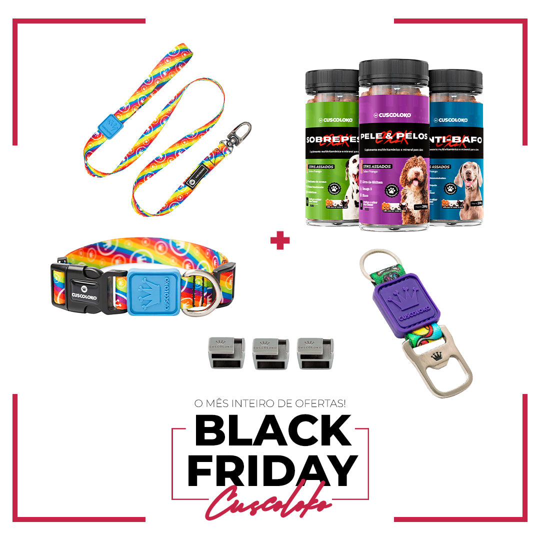 Dog Rolezeiro - Kit Black Friday Cuscoloko
