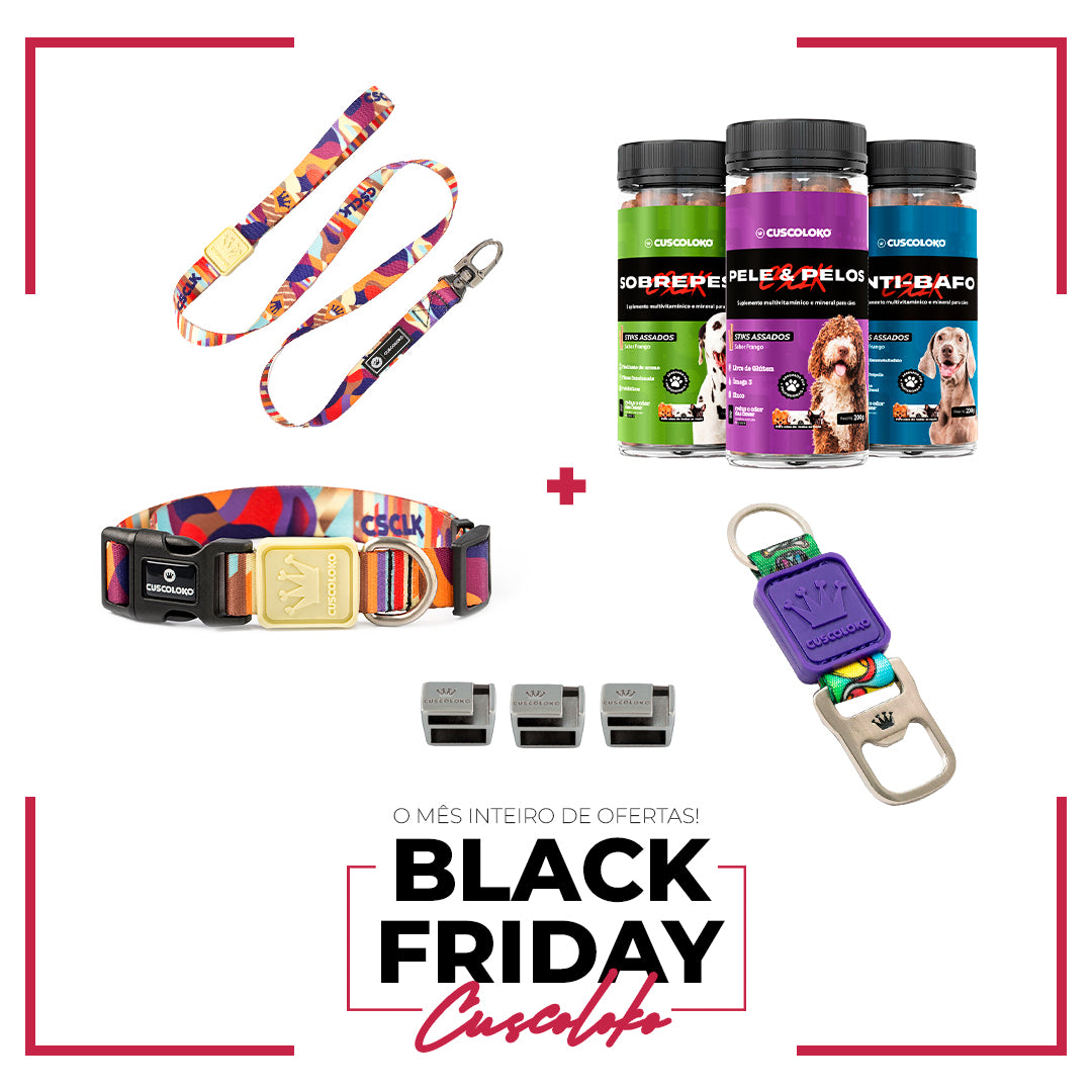 Dog Rolezeiro - Kit Black Friday Cuscoloko