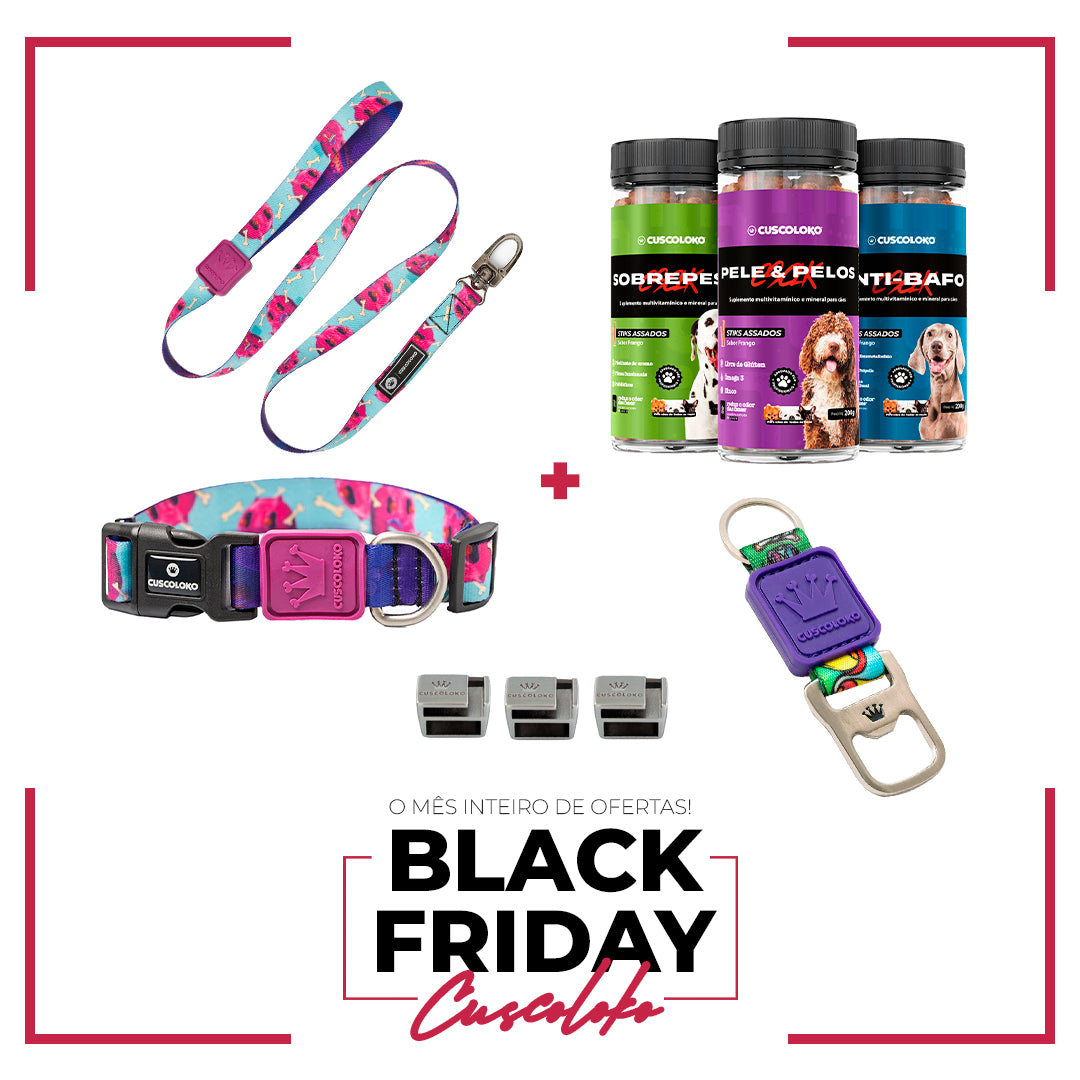 Dog Rolezeiro - Kit Black Friday Cuscoloko