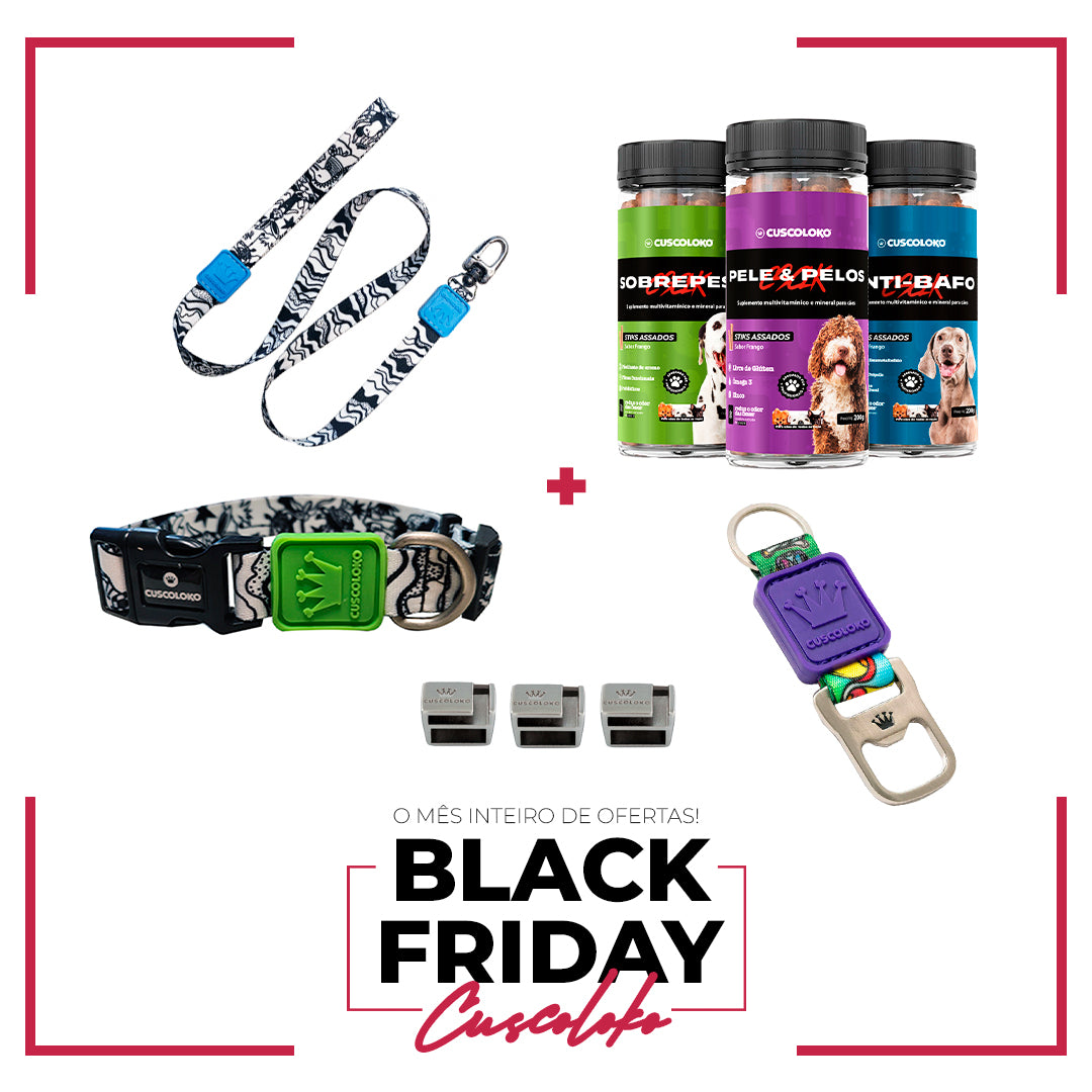 Dog Rolezeiro - Kit Black Friday Cuscoloko