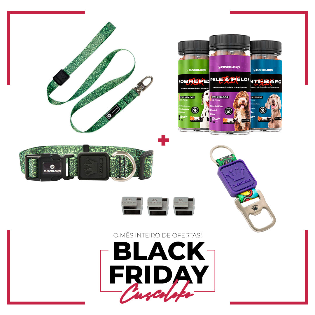 Dog Rolezeiro - Kit Black Friday Cuscoloko