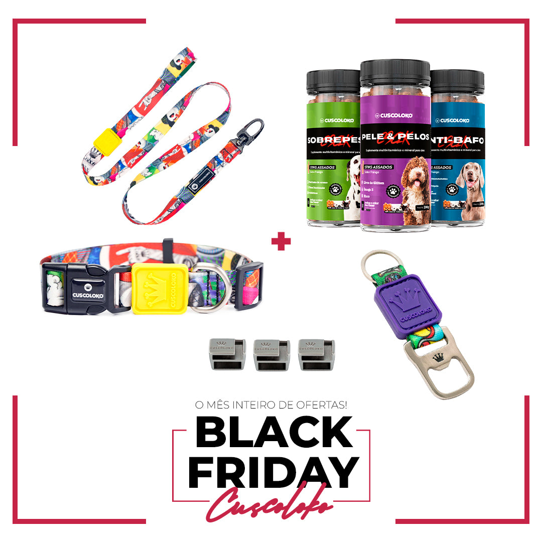 Dog Rolezeiro - Kit Black Friday Cuscoloko