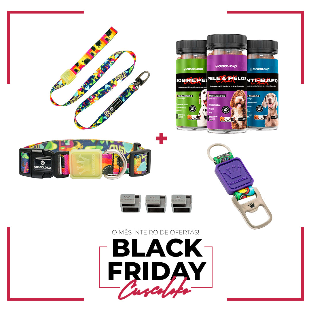 Dog Rolezeiro - Kit Black Friday Cuscoloko