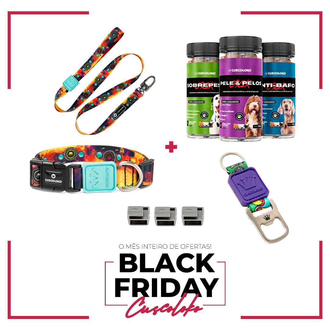 Dog Rolezeiro - Kit Black Friday Cuscoloko