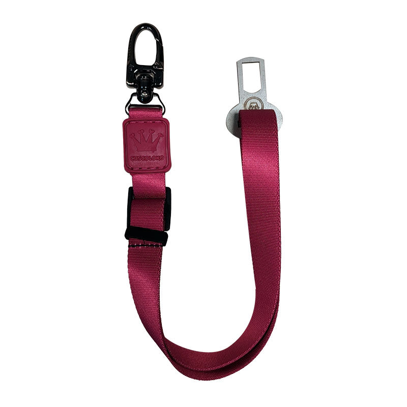 Cinto de Segurança para Cachorros Nuance Rosa Escuro