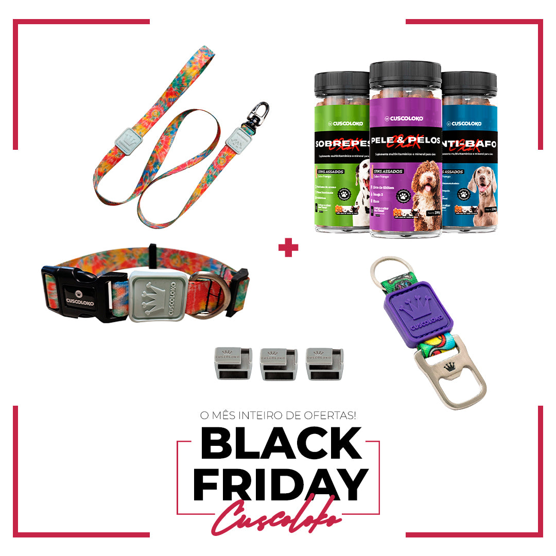Dog Rolezeiro - Kit Black Friday Cuscoloko