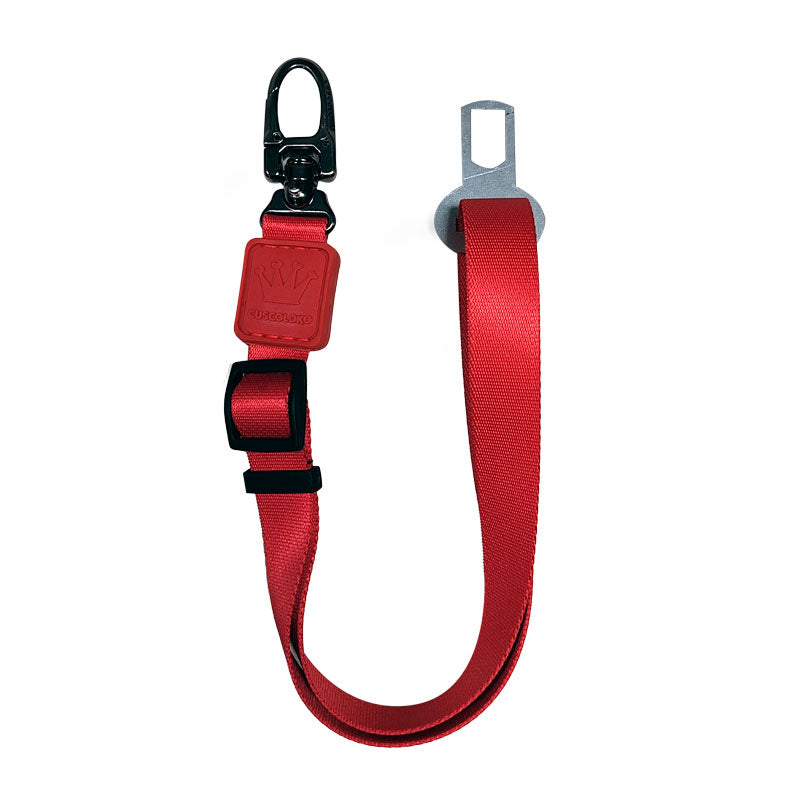 Cinto de Segurança para Cachorros Nuance Vermelho