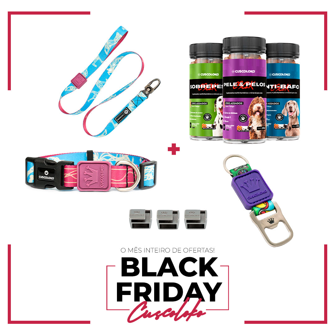 Dog Rolezeiro - Kit Black Friday Cuscoloko