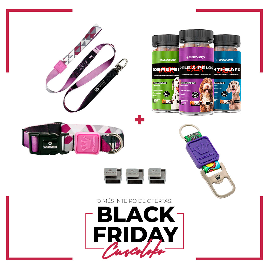 Dog Rolezeiro - Kit Black Friday Cuscoloko