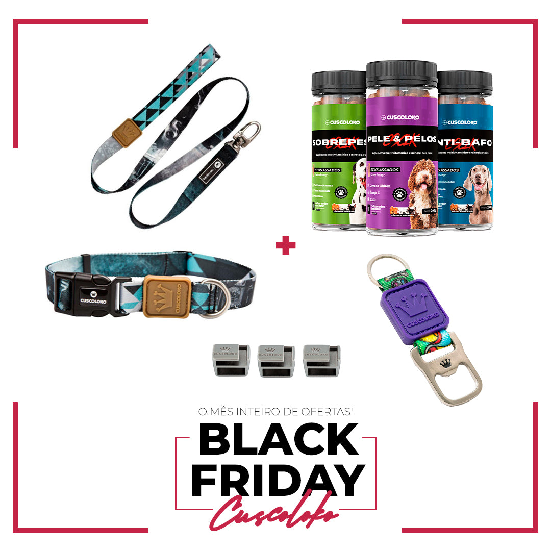 Dog Rolezeiro - Kit Black Friday Cuscoloko
